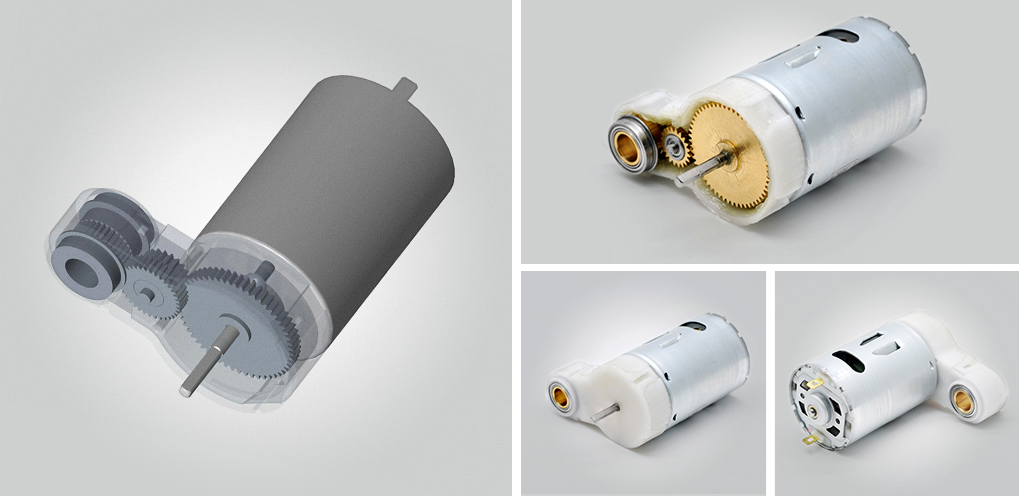 自凝刀齿轮箱电机